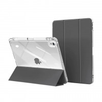 Capa Transparente iPad 10 com Suporte para Pencil - Preto