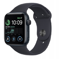 Apple Watch SE 40mm, GPS, Alumínio Midnight, Pulseira Esportiva Midnight