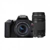 Câmera DSLR Canon EOS Rebel SL3 com Lente 18-55mm + EF 75-300mm f/4-5.6 III Usm