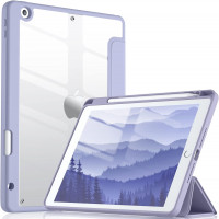 Capa Smart Cover Com compartimento para Pencil para iPad 9 –Lavanda