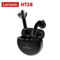 Fone De Ouvido Lenovo Ht38 - Bluetooth True Wireless Earbuds (Preto) 