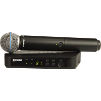 Microfone Portátil sem fio Shure BLX24/B50