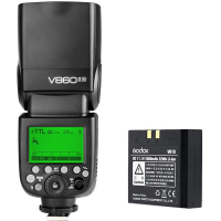Flash Godox VING V860II N TTL com Bateria para Nikon