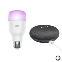 Kit Google Home Mini + Mi Smart LED Bulb Essential