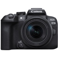 Câmera Canon EOS R10 Mirrorless RF-S 18-150mm f/3.5-6.3 IS STM + Lente RF 50mm f/1.8