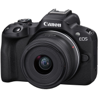 Câmera Canon EOS R50 Mirrorless com lente RF-S 18-45mm f/4.5-6.3 IS STM Kit: Microfene + Grip