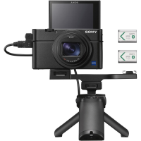 Câmera Sony DSC-RX100 VII com Shooting Grip Kit