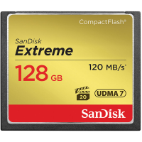 Cartão de Memória SanDisk Extreme CompactFlash 128GB 120MB/s