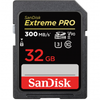 Cartão de Memória SDXC Sandisk Extreme PRO 32GB UHS-II 300MB/s