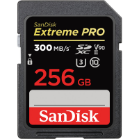 Cartão de Memória SDXC Sandisk Extreme PRO 256GB UHS-II 300MB/s