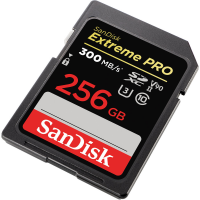 Cartão de Memória SDXC Sandisk Extreme PRO 256GB UHS-II 300MB/s