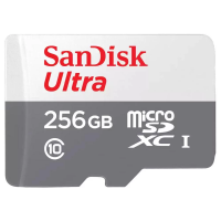 Cartão de Memória microSDXC SanDisk Ultra 256GB UHS-I 100MB/s