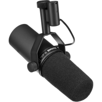 Microfone Shure SM7B Black c/ cable