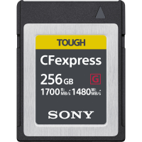 Cartão de Memória CFexpress Sony 256GB Type B TOUGH 1700MB/s