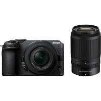 Câmera Digital Nikon Z30 Mirrorless 20.9mp, 4k com lente 16-50mm + Z DX 50-250mm f/4.5-6.3 VR