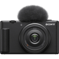 Câmera de Vlog Sony ZV-1F (Preta)