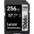 Cartão de Memória SDXC Lexar Professional Silver 256GB 1066x UHS-I 160MB/s