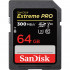 Cartão de Memória SDXC SanDisk Extreme PRO 64GB UHS-II 300MB/s