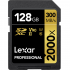 Cartão de Memória SDXC Lexar Professional Gold 128GB 2000x UHS-II 300MB/s