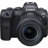 Câmera Canon EOS R6 Mirrorless com lente 24-105mm f/4-7.1 IS STM