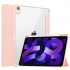 Capa Transparente iPad Air com Suporte para Pencil -Rosa