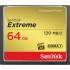 Cartão de Memória SanDisk Extreme CompactFlash 64GB 120MB/s