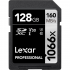 Cartão de Memória SDXC Lexar Professional Silver 128GB 1066x UHS-I 160MB/s