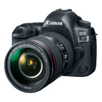 Câmera Canon EOS 5D Mark IV EF 24-105mm f/4 L IS II 30.4mp 4k, Wi-Fi