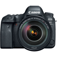 Câmera Canon EOS 6D Mark II EF 24-105mm f/4 L IS II USM, Full Hd, Wi-Fi