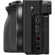 Câmera digital Sony Alpha a6600 Mirrorless com Lente FE 50mm f/1.8
