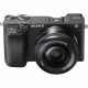 Câmera Digital Sony Alpha A6400 Mirrorless com lente de 16-50mm