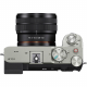 Câmera Sony A7C II com lente 28-60 mm (Prata) 
