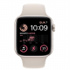 Apple Watch Series 8 41mm, GPS, Alumínio Midnight, Pulseira Esportiva Starlight 