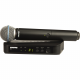 Kit de Microfone sem fio digital Shure QLXD24/B58 com cápsula Beta 58A