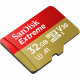  Cartão de Memória microSDHC SanDisk Extreme 32GB UHS-I 100MB/s