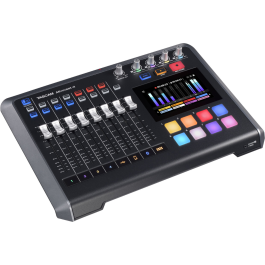 Mixer Tascam Mixcast 4 para Podcast e Streaming com Interface USB