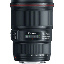 Lente Canon EF 16-35mm f/4 L IS USM