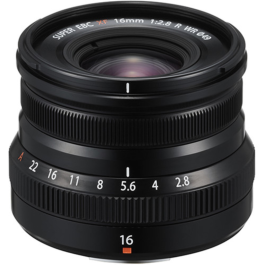 Lente FUJIFILM XF 16mm f/2.8 R WR - Preta