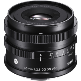 Lente contemporânea Sigma 45mm f/2.8 DG DN para Sony E