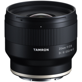 Lente Tamron 20mm f/2.8 Di III OSD Macro 1/2 para Sony E