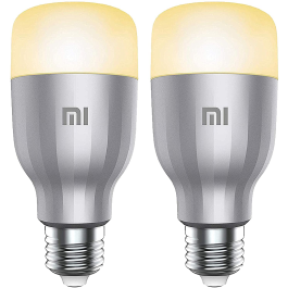 Kit 2 Lâmpadas Inteligentes Xiaomi LED Smart Bulb