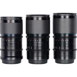 Kit de 3 Lentes Sirui Sniper f/1.2 para Sony E