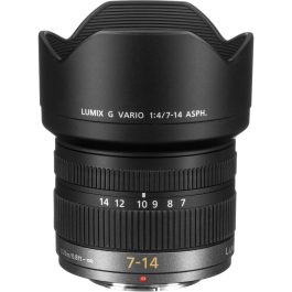 Lente Panasonic LUMIX G Vario 7-14mm f/4 ASPH. (Micro Quatro Terços)