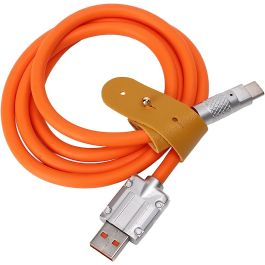 Cabo de Carregamento Silicone USB C 