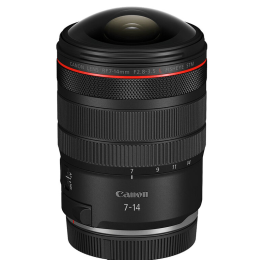 Lente Canon RF 7-14mm f/2.8-3.5 L Fisheye STM