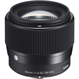 Lente Sigma Contemporary 56mm f/1.4 DC DN para FUJIFILM X