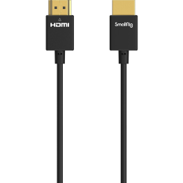 Cabo HDMI Ultraleve SmallRig 2956B 4K – 35 cm para Vídeo de Alta Resolução