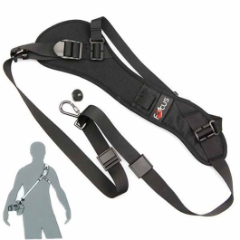 Alça de Câmera Preta - Suporte até 5kg, Ajustável 40-150cm com Almofada