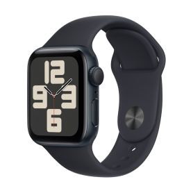 Apple Watch SE 2 40mm, GPS, Alumínio Midnight, Pulseira Esportiva Midnight