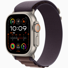 Apple Watch Ultra 2 49mm, Titanium, Pulseira Indigo Alpine